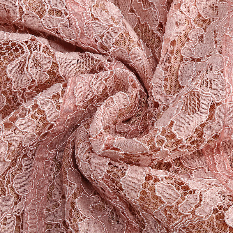  Close-up detail 6 of Lace Corset Gown In Pink