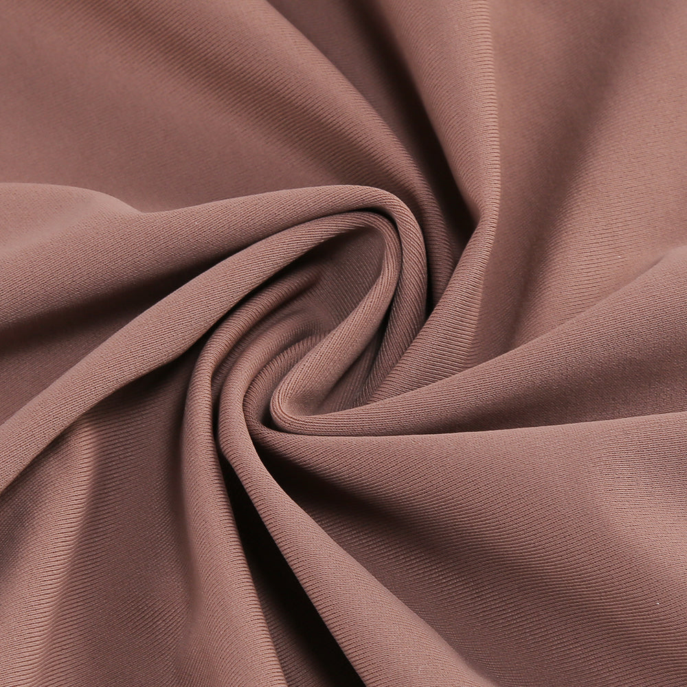  Close-up detail 2 of Maillard Rhinestone Cutout Gown In Brown