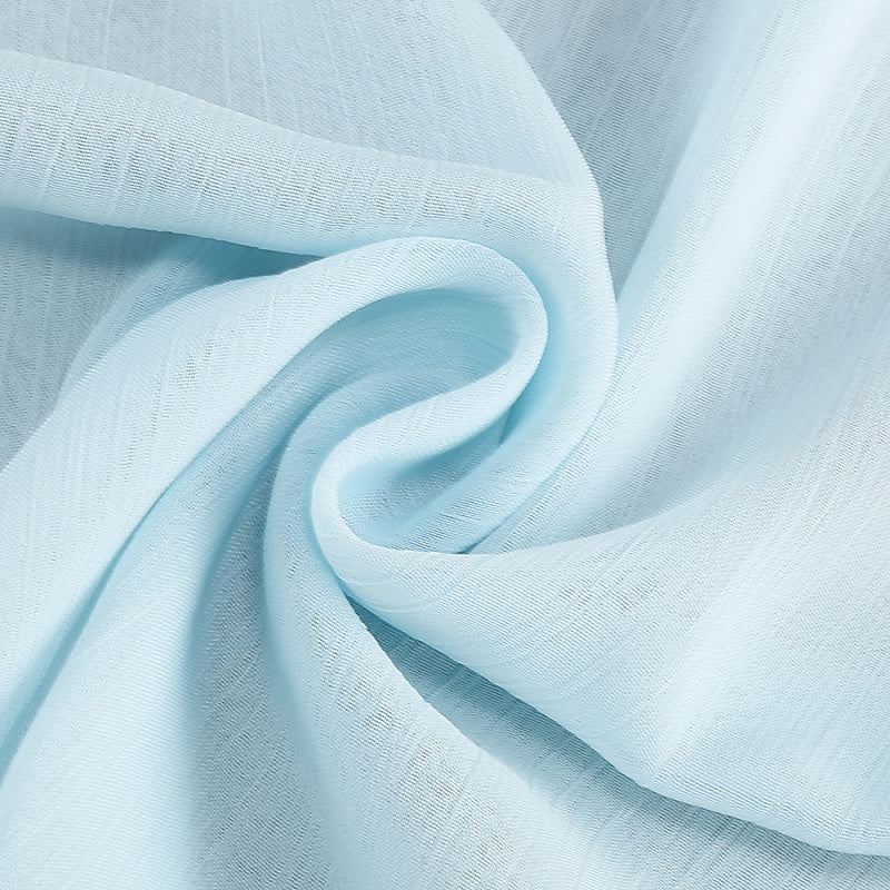  Close-up detail 8 of Sheer Sash Halter Maxi Dress