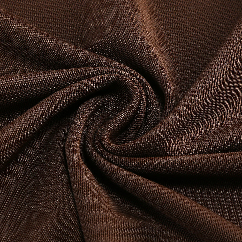  Close-up detail 3 of Off-Shoulder Solid Mini Dress